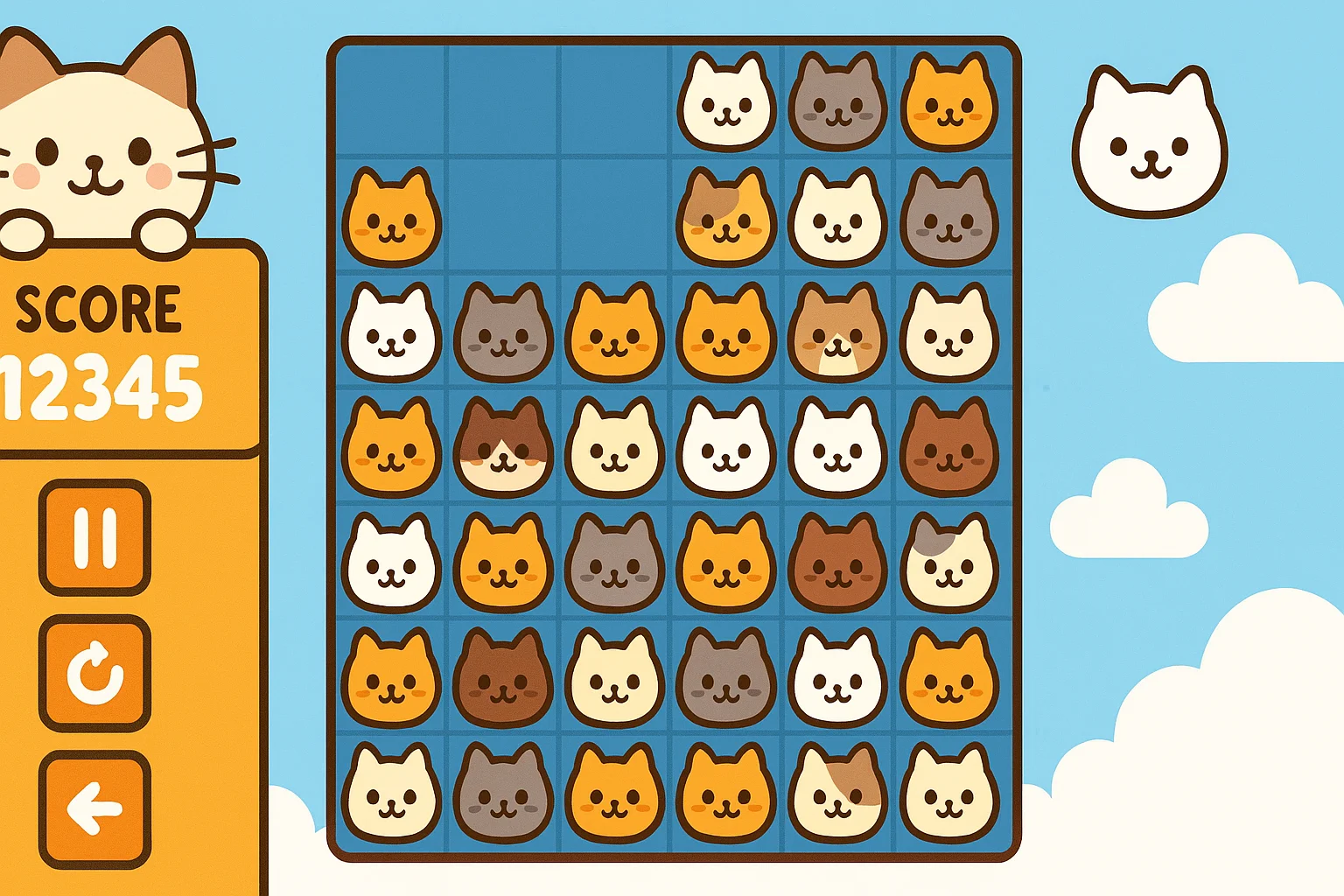 猫のパズル