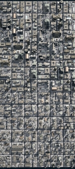 背景画像（連続） - 縦スクロール（シューティングゲーム用）1